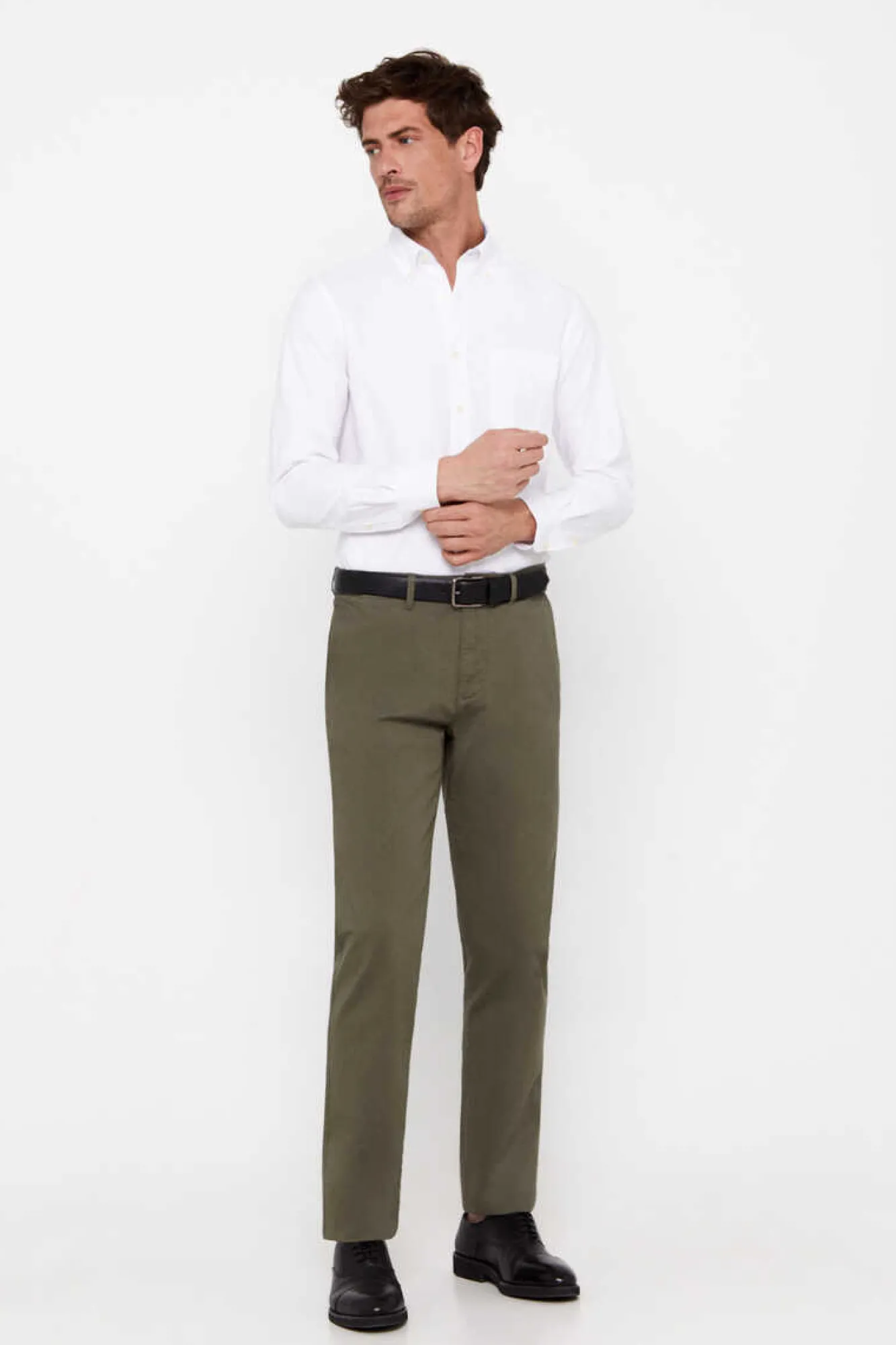 Cortefiel Calcas Chino Leves Regular Fit Verde Sale