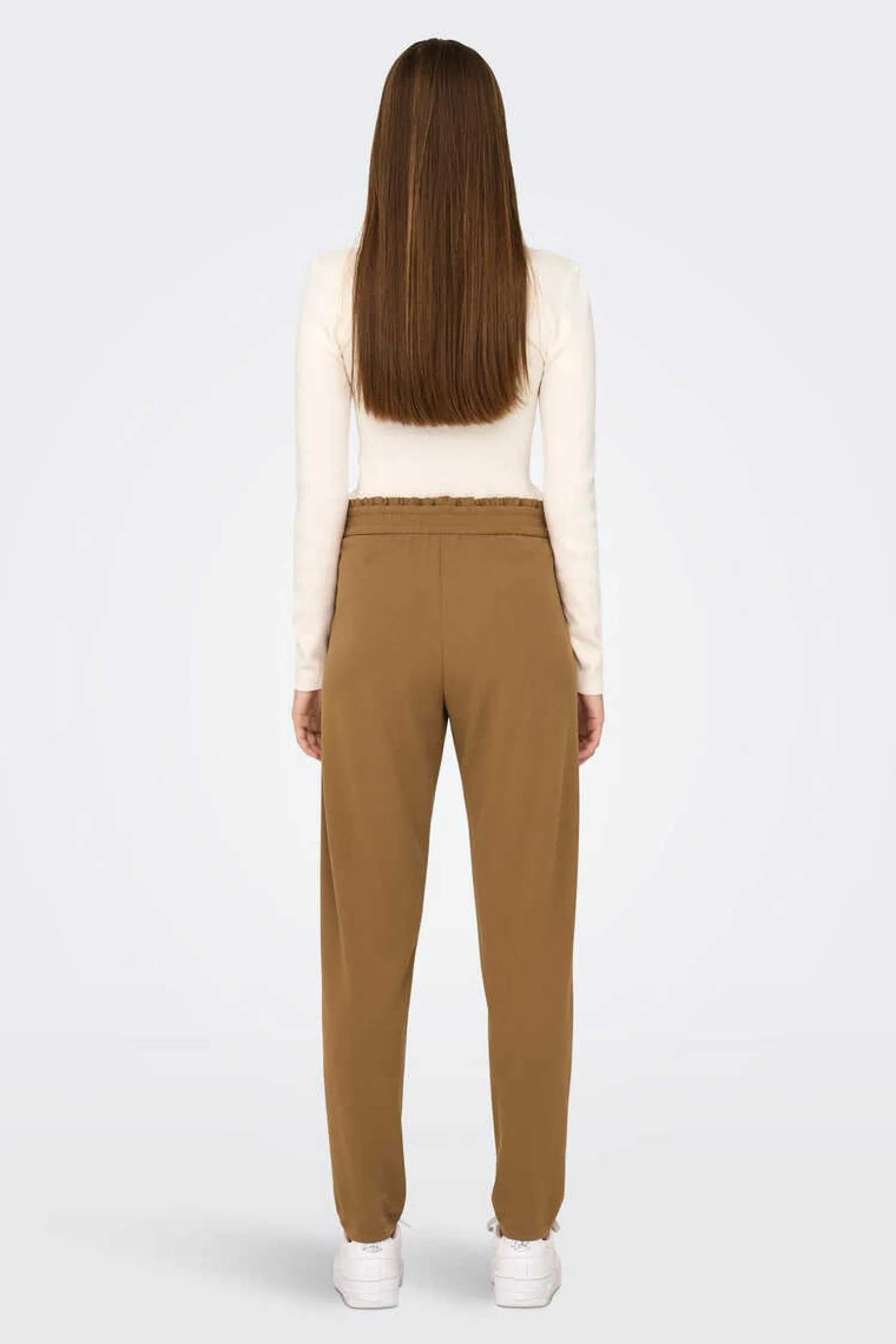 JDY Calcas-Calcas Com Folhos Nos Bolsos