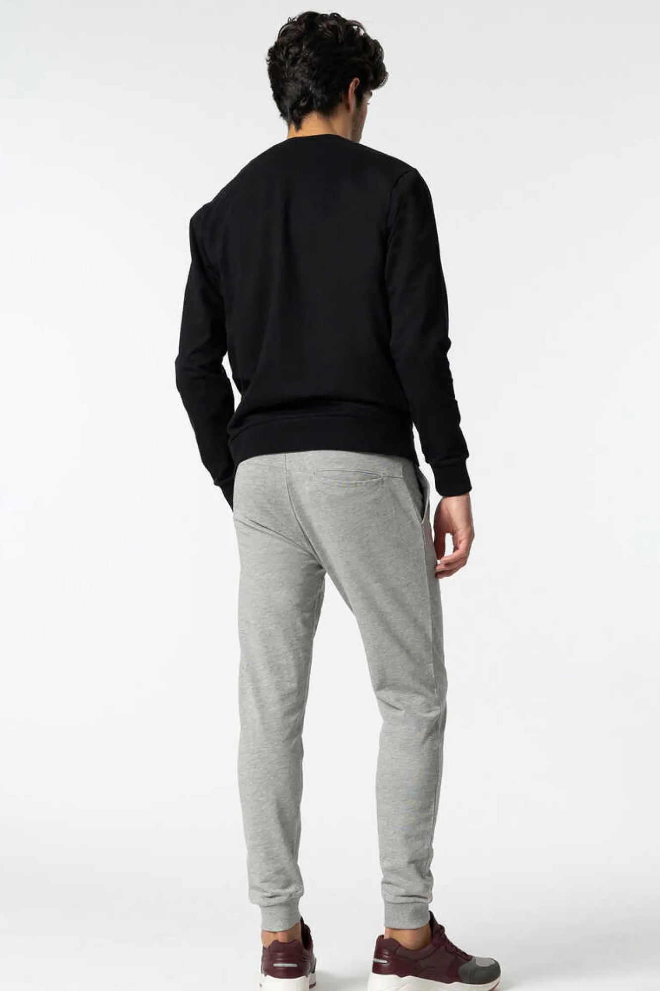 Tiffosi Calcas Corte Medio Kevin Cinza Outlet