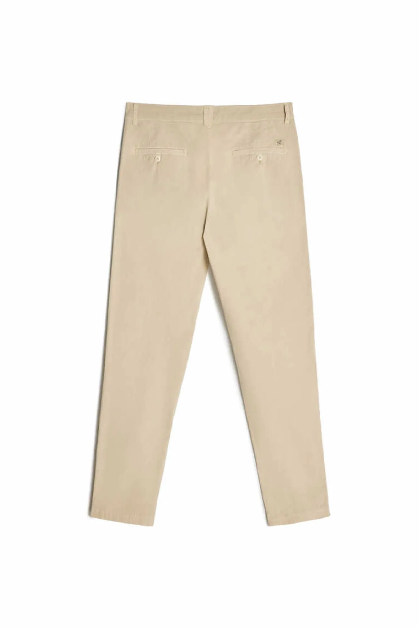 Ooto Calcas Cropped Com Pincas Tostado Clearance