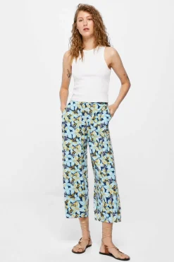 Springfield Calcas-Calcas Culottes Estampadas