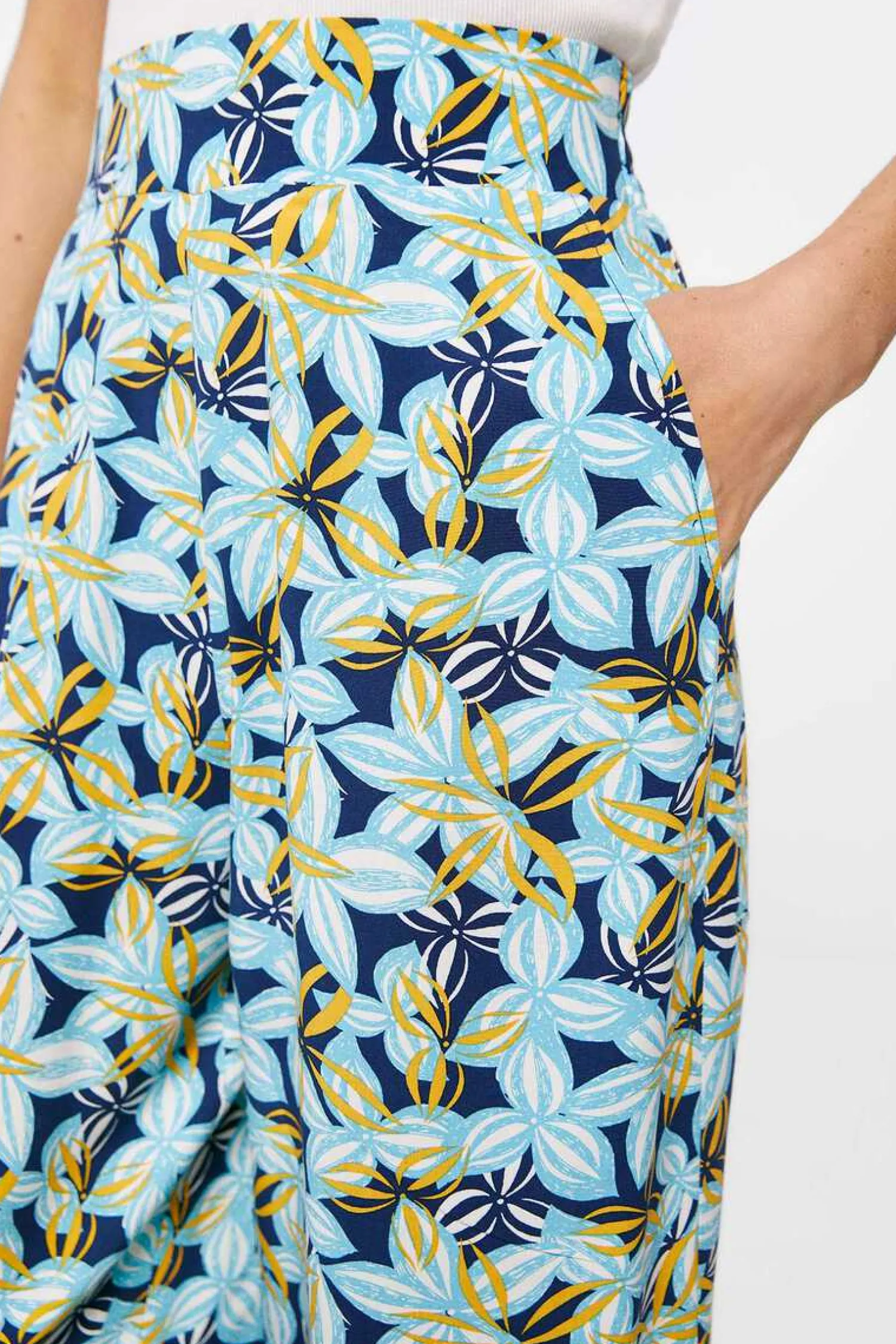 Springfield Calcas-Calcas Culottes Estampadas