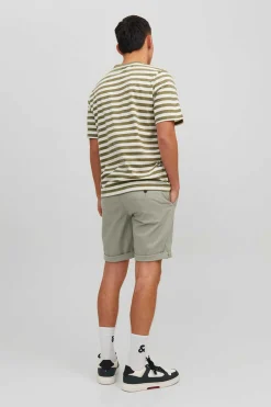 Jack & Jones Calcas Curtas Chino Verde Hot