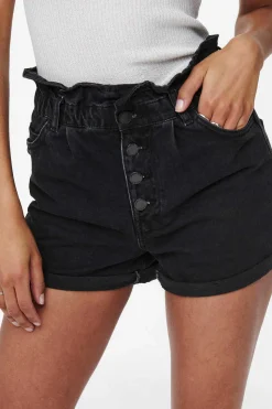 Only Jeans-Calcas Curtas Cintura Alta