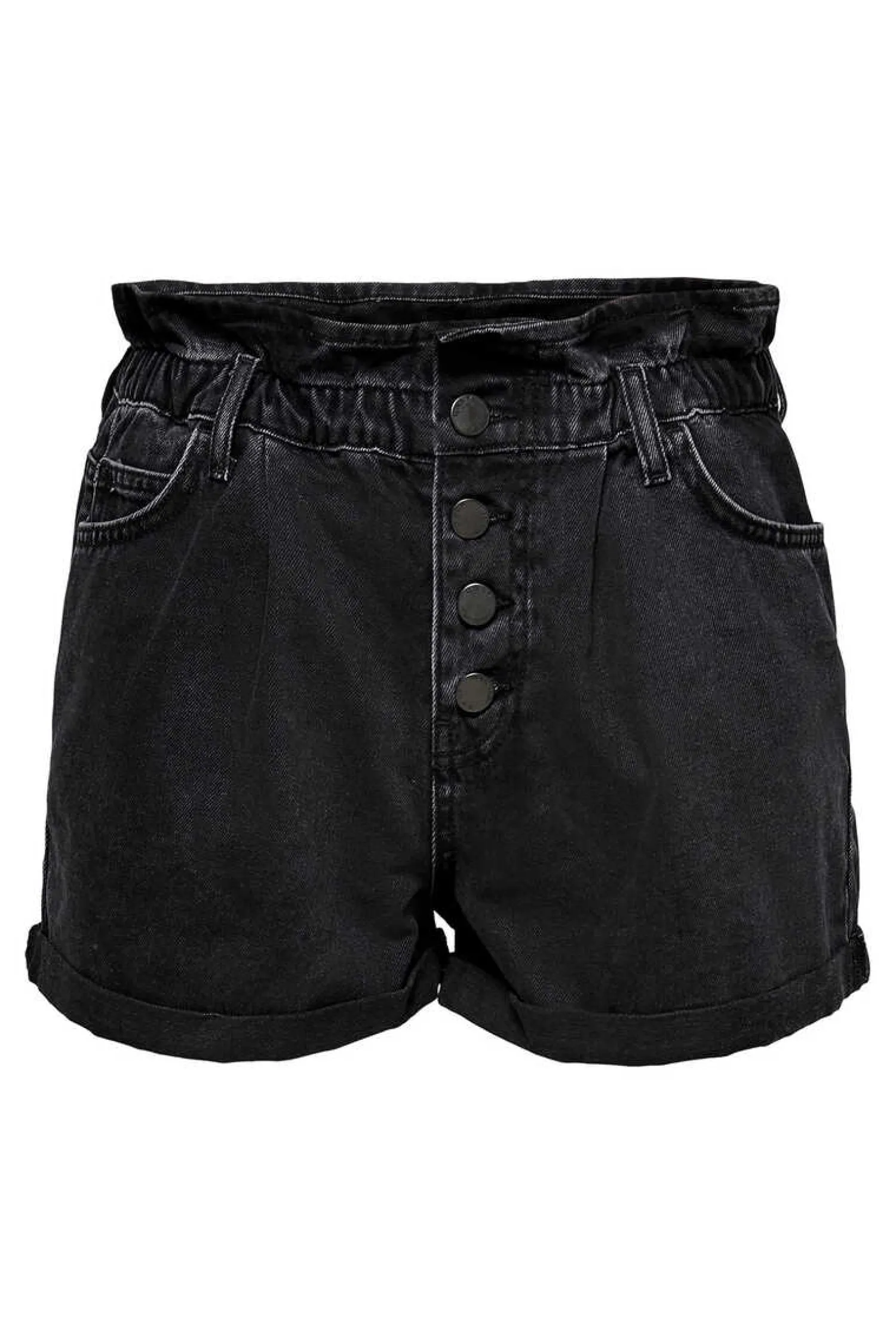 Only Jeans-Calcas Curtas Cintura Alta