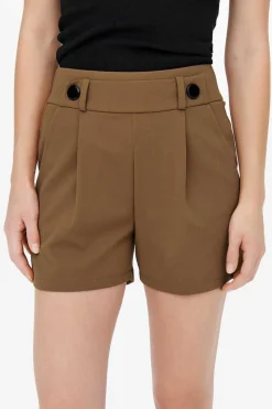 JDY Calcas-Calcas Curtas Com Elastico Na Cintura E Detalhe De Botoes