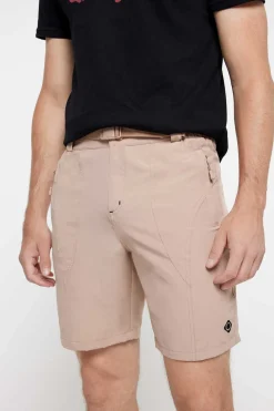 Izas Calcas Curtas Mount-Stretch Tostado Hot