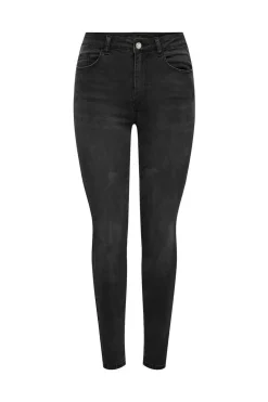 Only Calcas-Calcas De Ganga Skinny Azul Oscuro