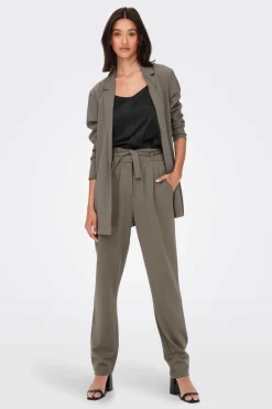 JDY Calcas-Calcas De Pincas De Cintura Subida.