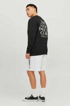 Jack & Jones Calcas De Treino Curtas Branco Best
