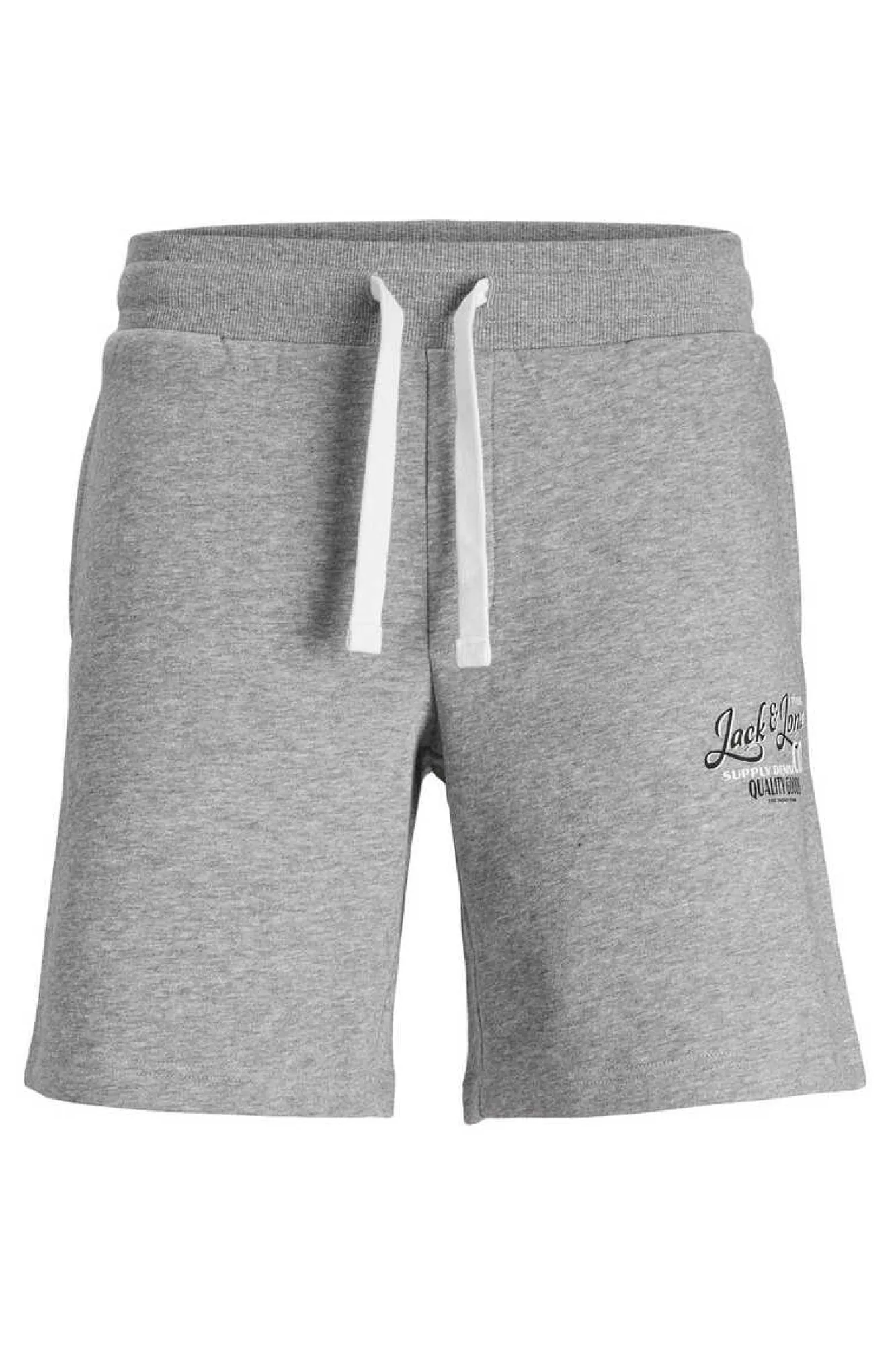 Jack & Jones Calcas De Treino Curtas Cinza Clearance