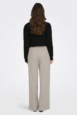 Only Calcas-Calcas De Vestir De Mulher Estilo Palazzo