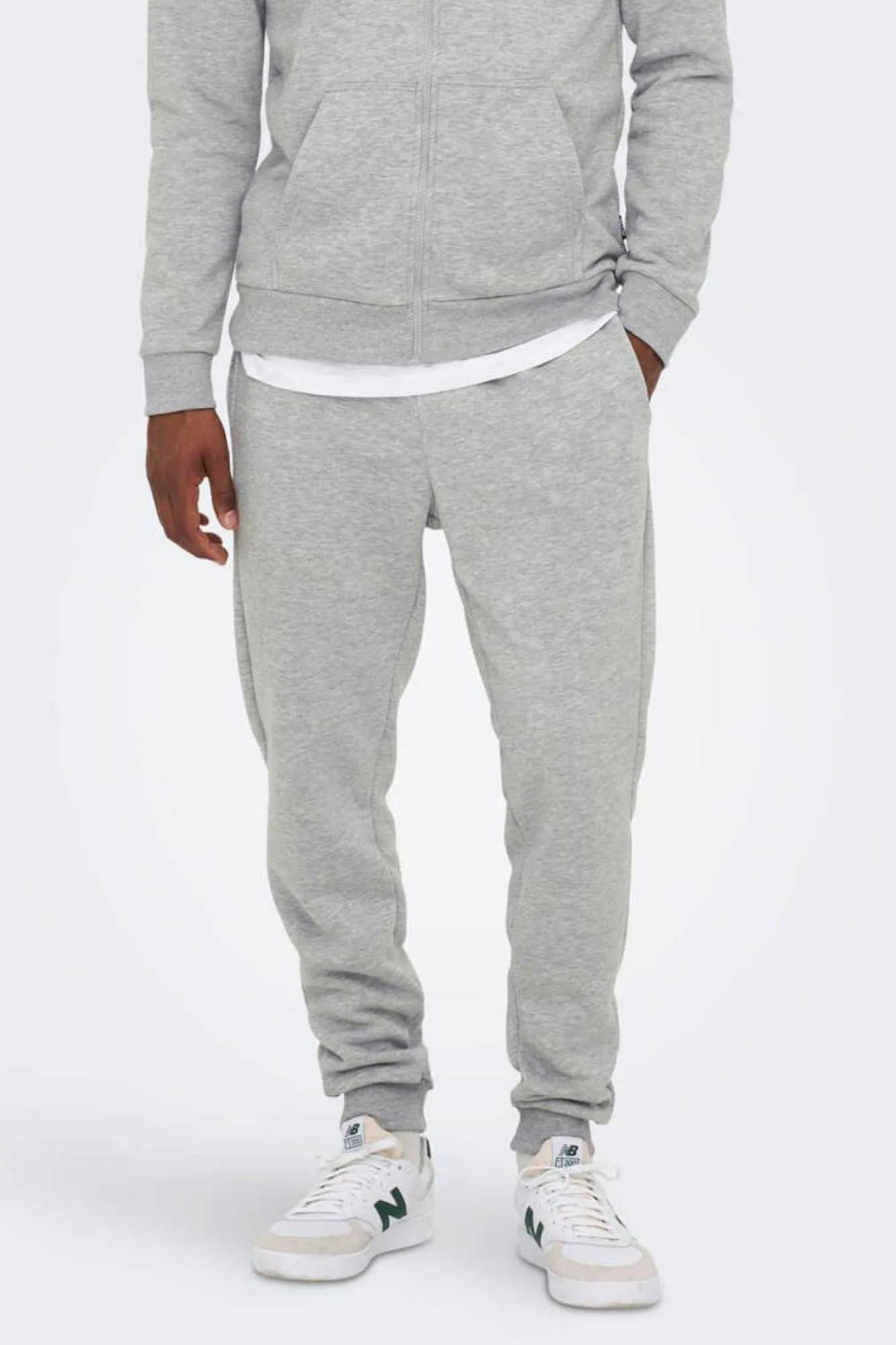 Only & Sons Calcas Desportiva Estilo Jogger Cinza Best