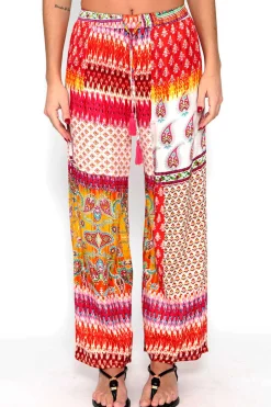 Brave Soul Calcas-Calcas Estampado Patchwork