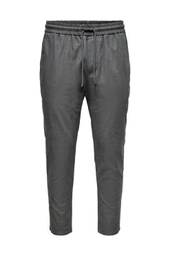 Only & Sons Calcas Fluidas Bainha Ajustada Preto Online