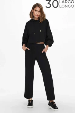 Only Calcas-Calcas Fluidas De Cintura Ajustavel