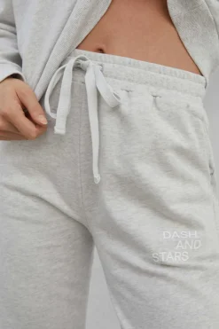 Dash and Stars Joggers-Calcas Jogger 100% Algodao Cinzentas