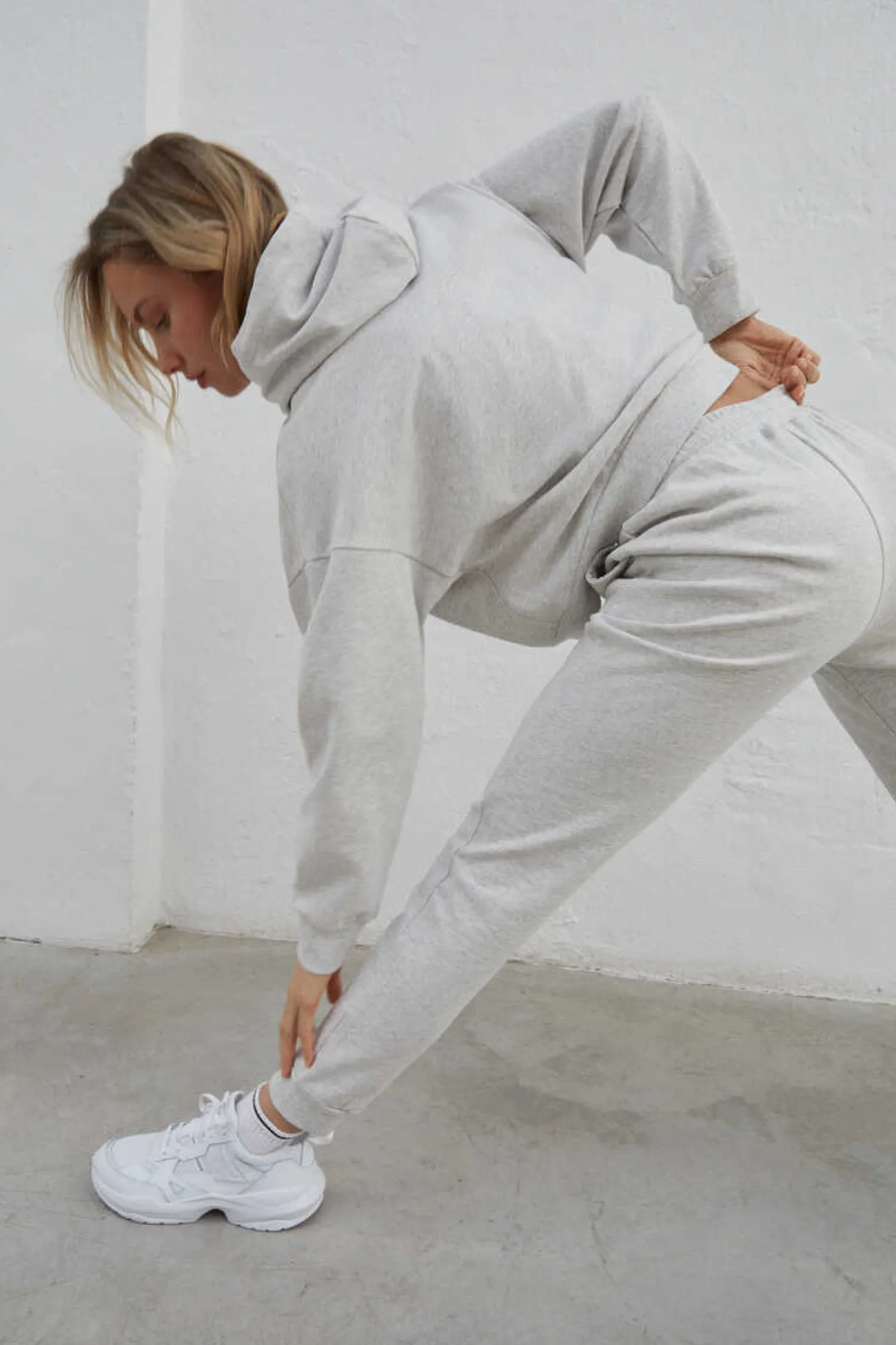 Dash and Stars Joggers-Calcas Jogger 100% Algodao Cinzentas