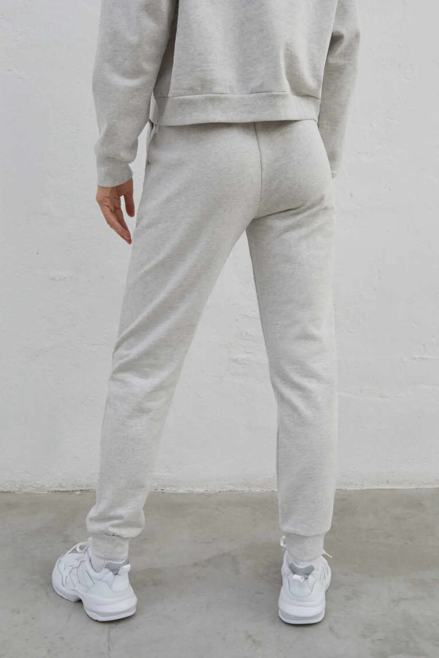 Dash and Stars Joggers-Calcas Jogger 100% Algodao Cinzentas