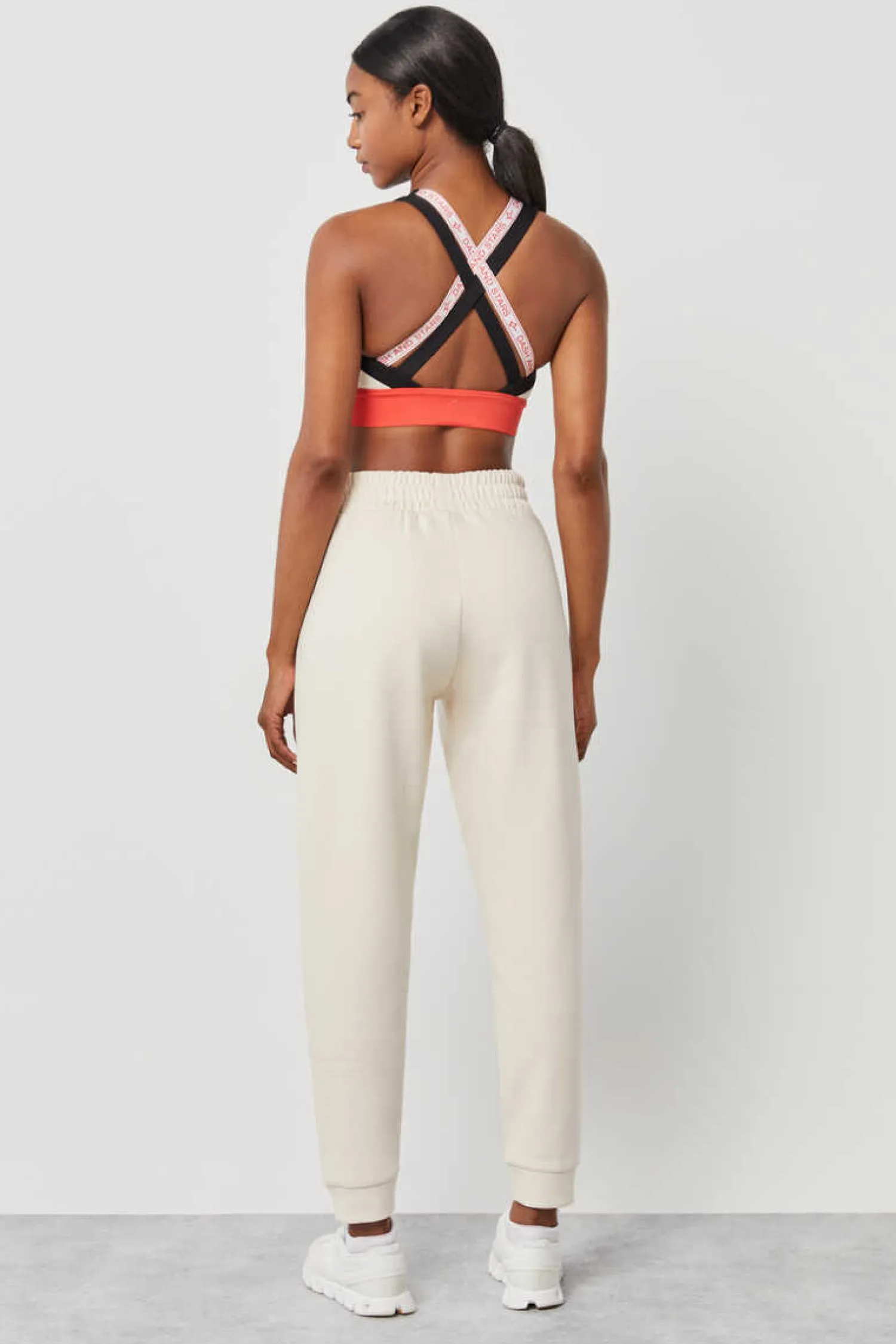 Dash and Stars Joggers-Calcas Jogger Algodao Bicolor