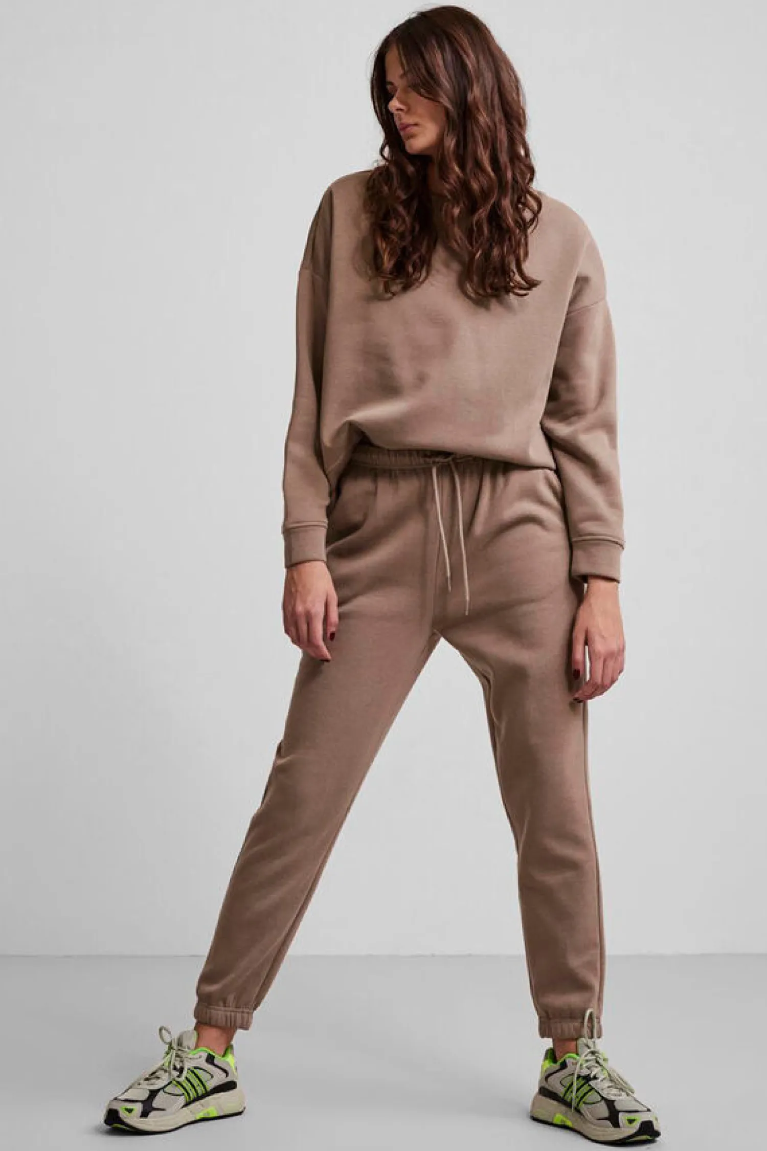 Pieces Joggers-Calcas Jogger De Felpa