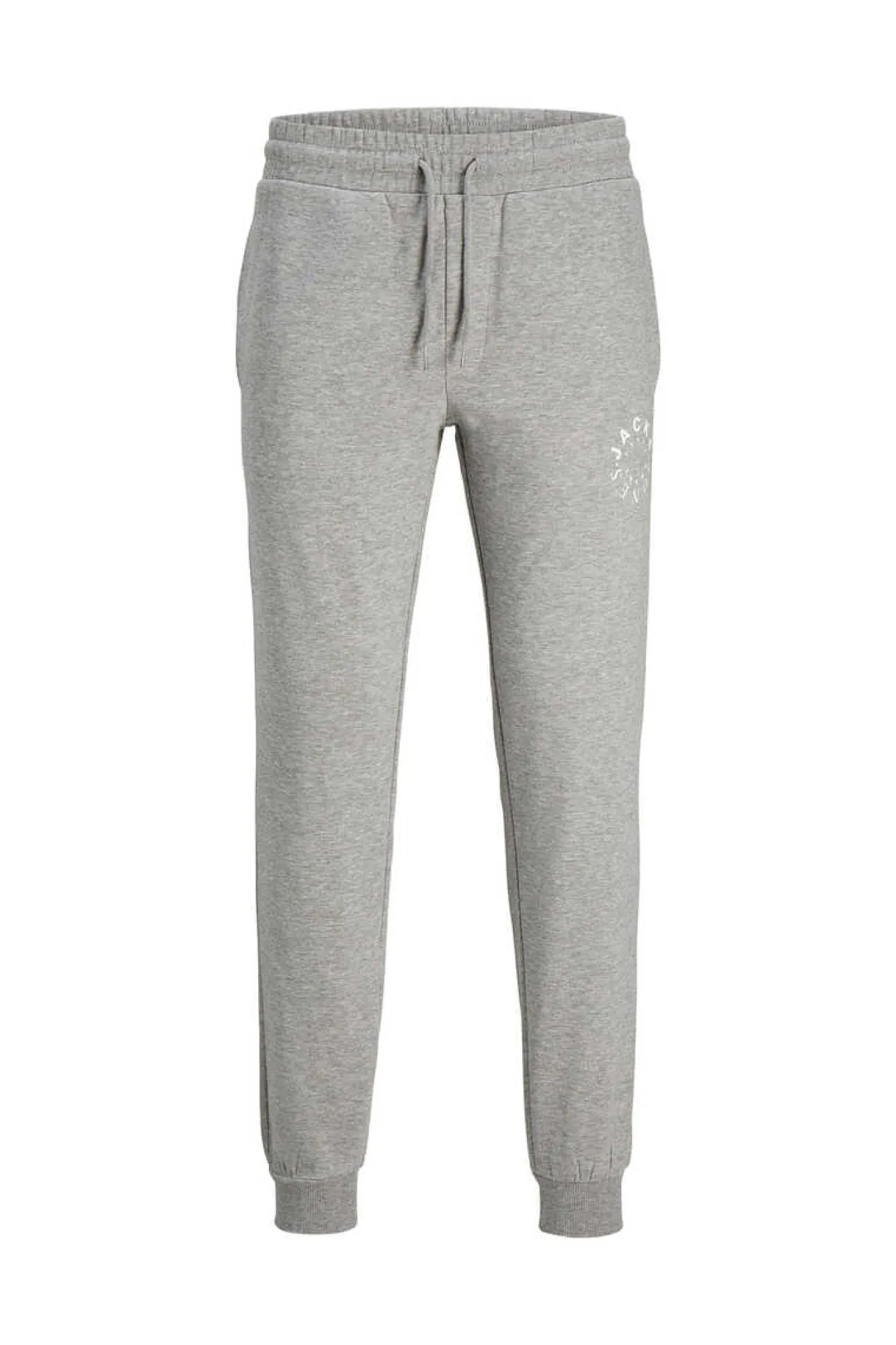 Jack&Jones Calcas Jogger Print Logo Circulo Cinzento Discount