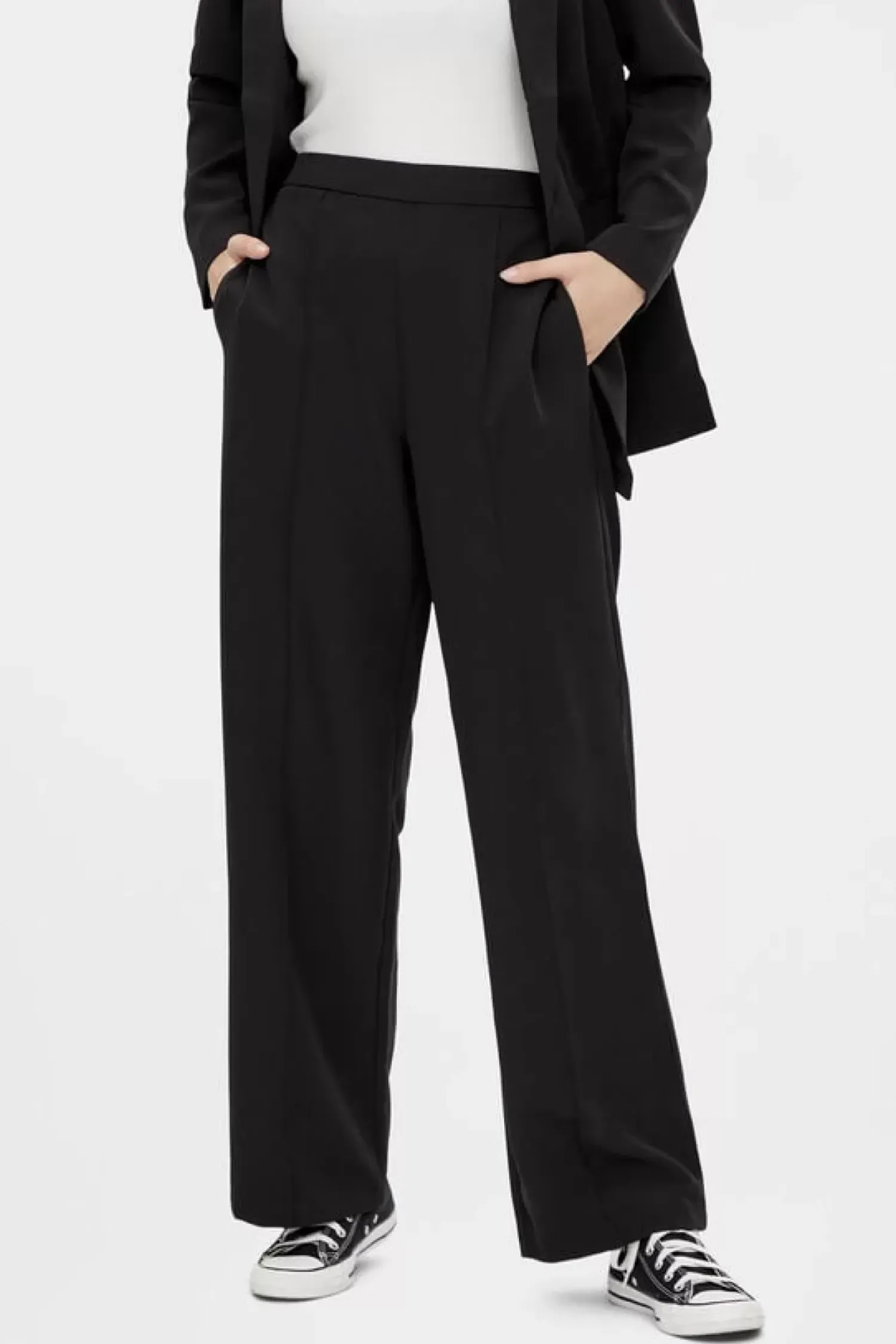 Pieces Calcas-Calcas Largas De Cintura Subida