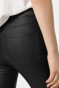 Tiffosi Calcas-Calcas Megan Cropped Flare Coated De Cintura Subida