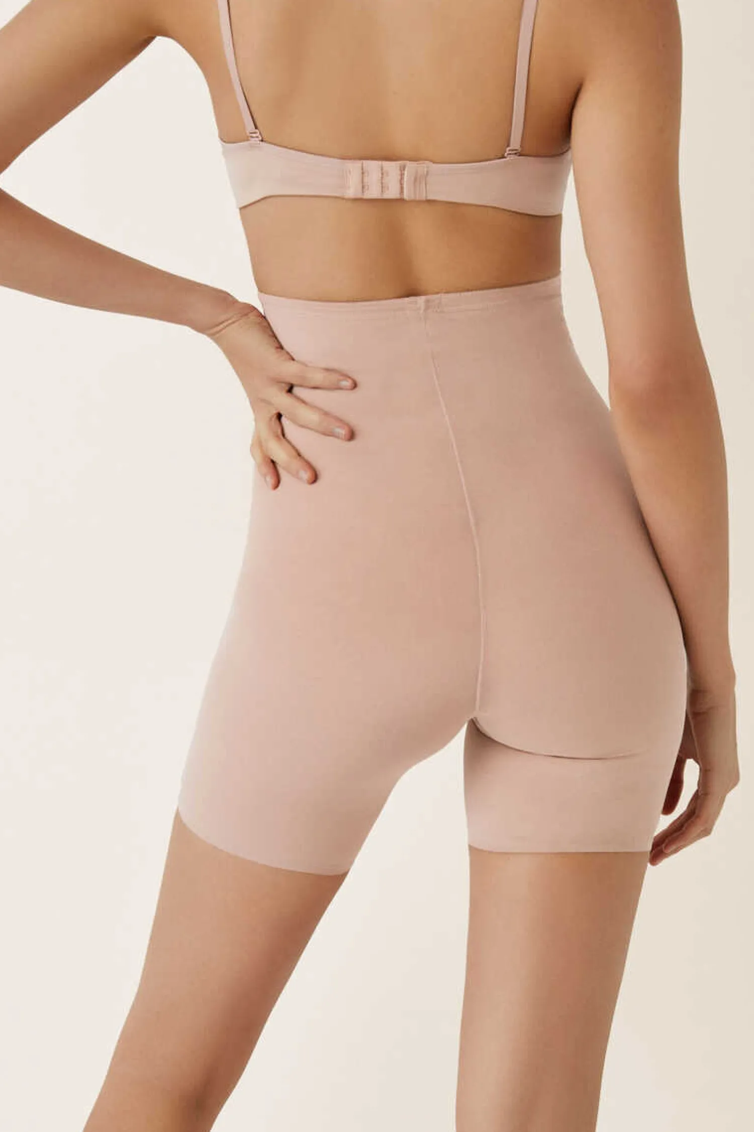 Women'secret Calcinhas-Calcas Modeladoras Tule Nude