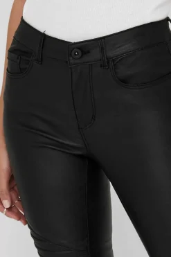 Only Calcas-Calcas Polipele Cintura Media