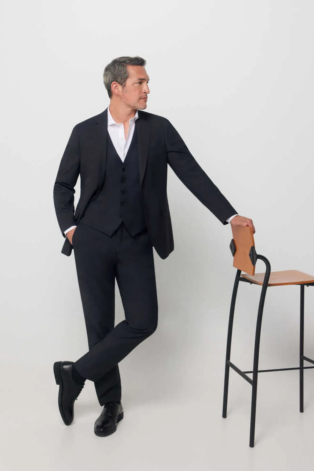 Cortefiel Calcas Serie Xxi Cinzento Clearance