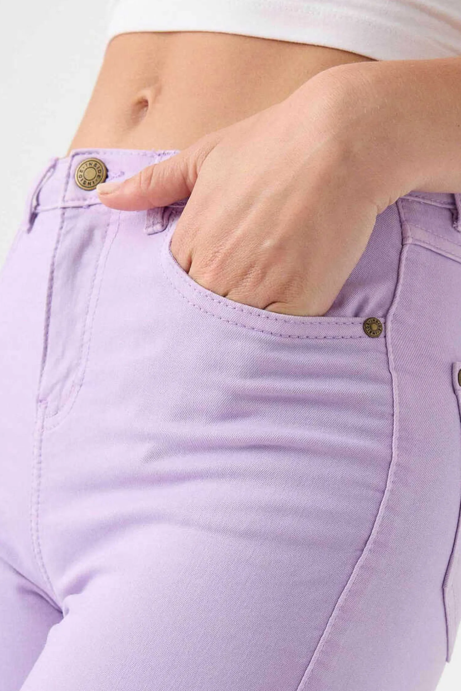 Inside Calcas-Calcas Skinny Cintura Subida