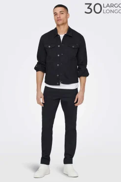 Only & Sons Calcas Slim Marinho Outlet