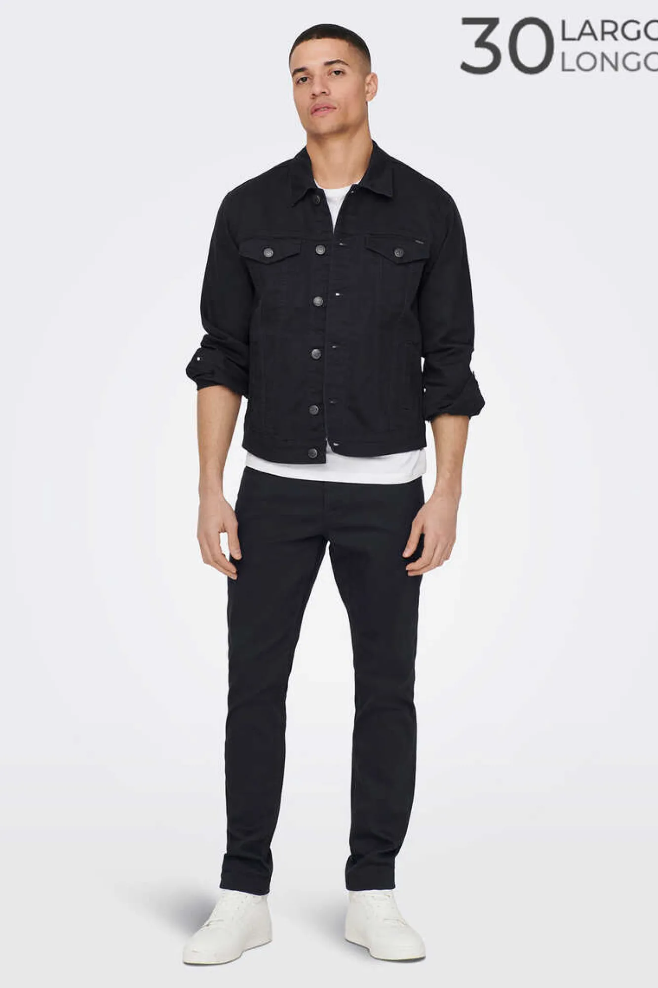 Only & Sons Calcas Slim Marinho Outlet