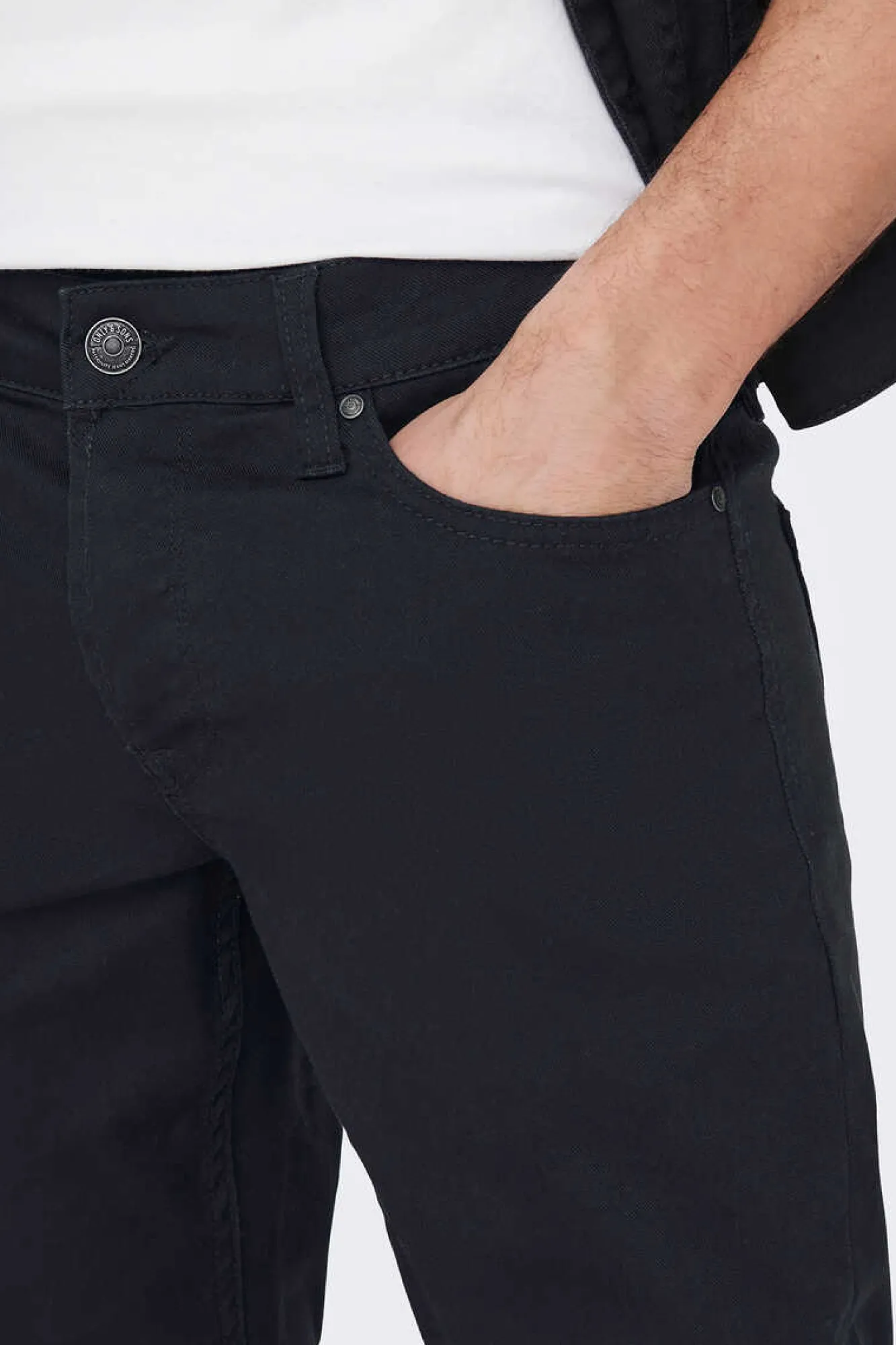 Only & Sons Calcas Slim Marinho Outlet