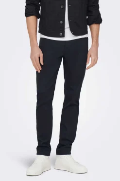 Only & Sons Calcas Slim Marinho Outlet