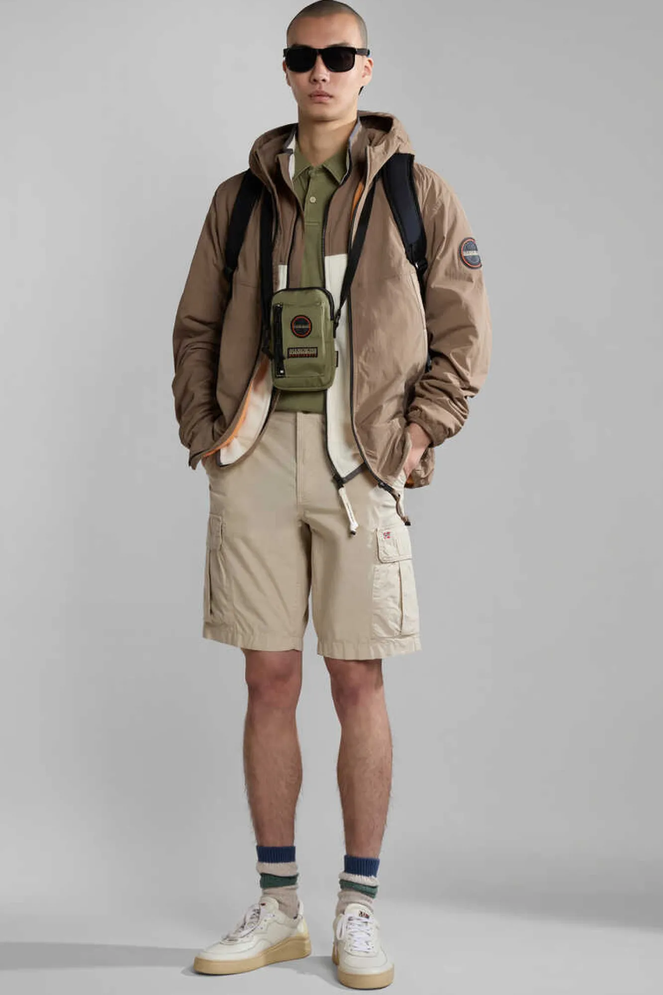 Napapijri Calcoes Bermuda Noto Castanho Best