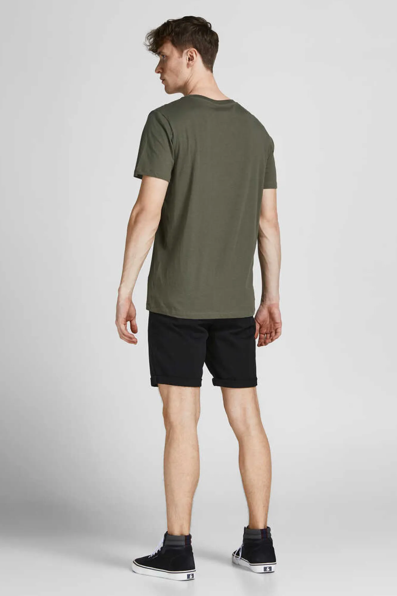 Jack & Jones Calcoes Bermudas Chino Simples Preto Online