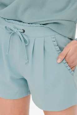 JDY Calcas-Calcoes Com Detalhe De Folhos