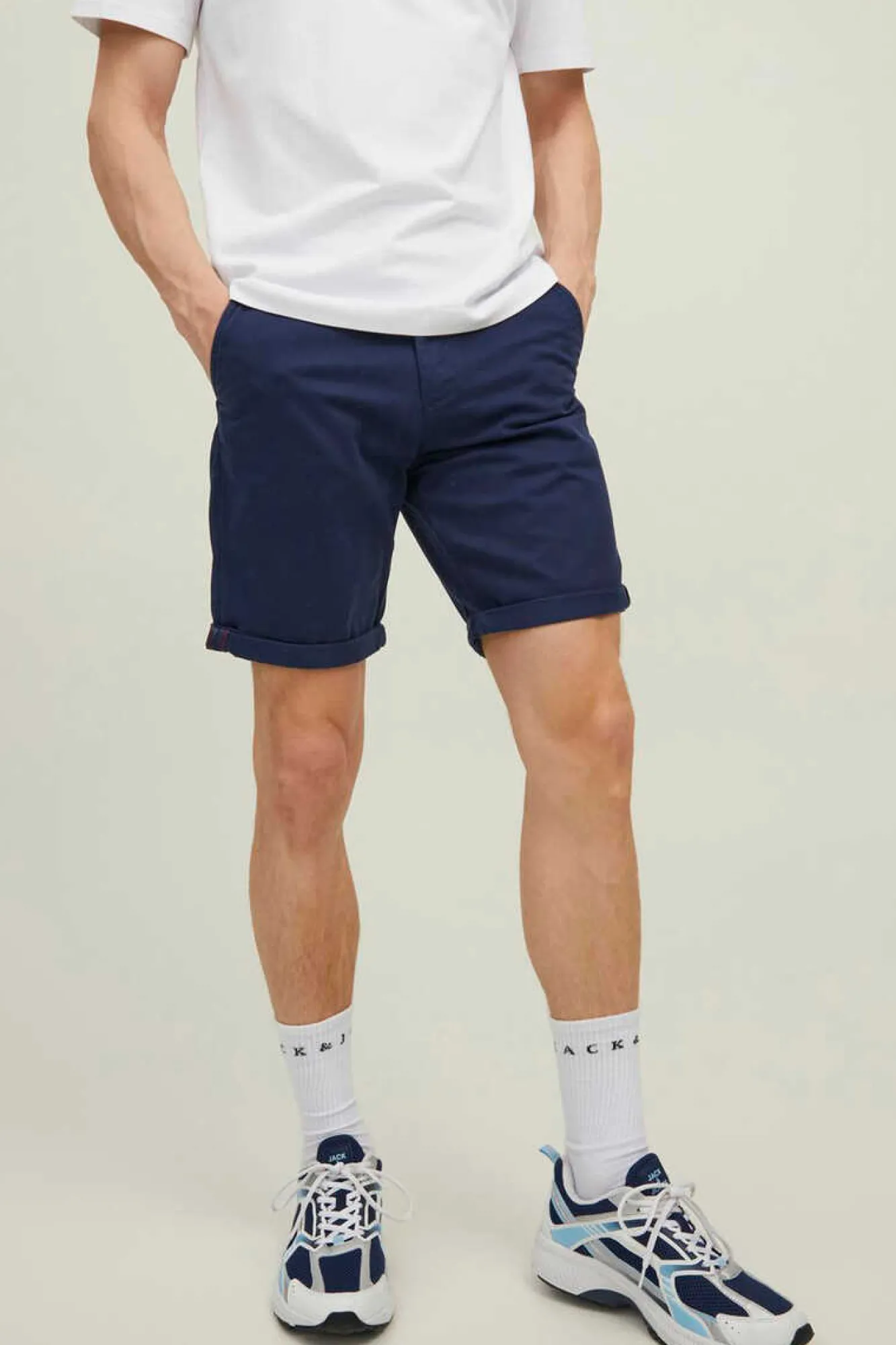 Jack & Jones Calcoes Das Bermudas Simples Marinho Sale