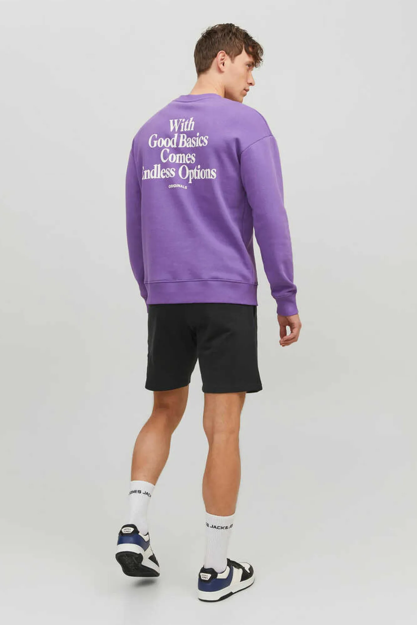 Jack & Jones Calcoes De Carga Das Bermudas Planas Preto Outlet