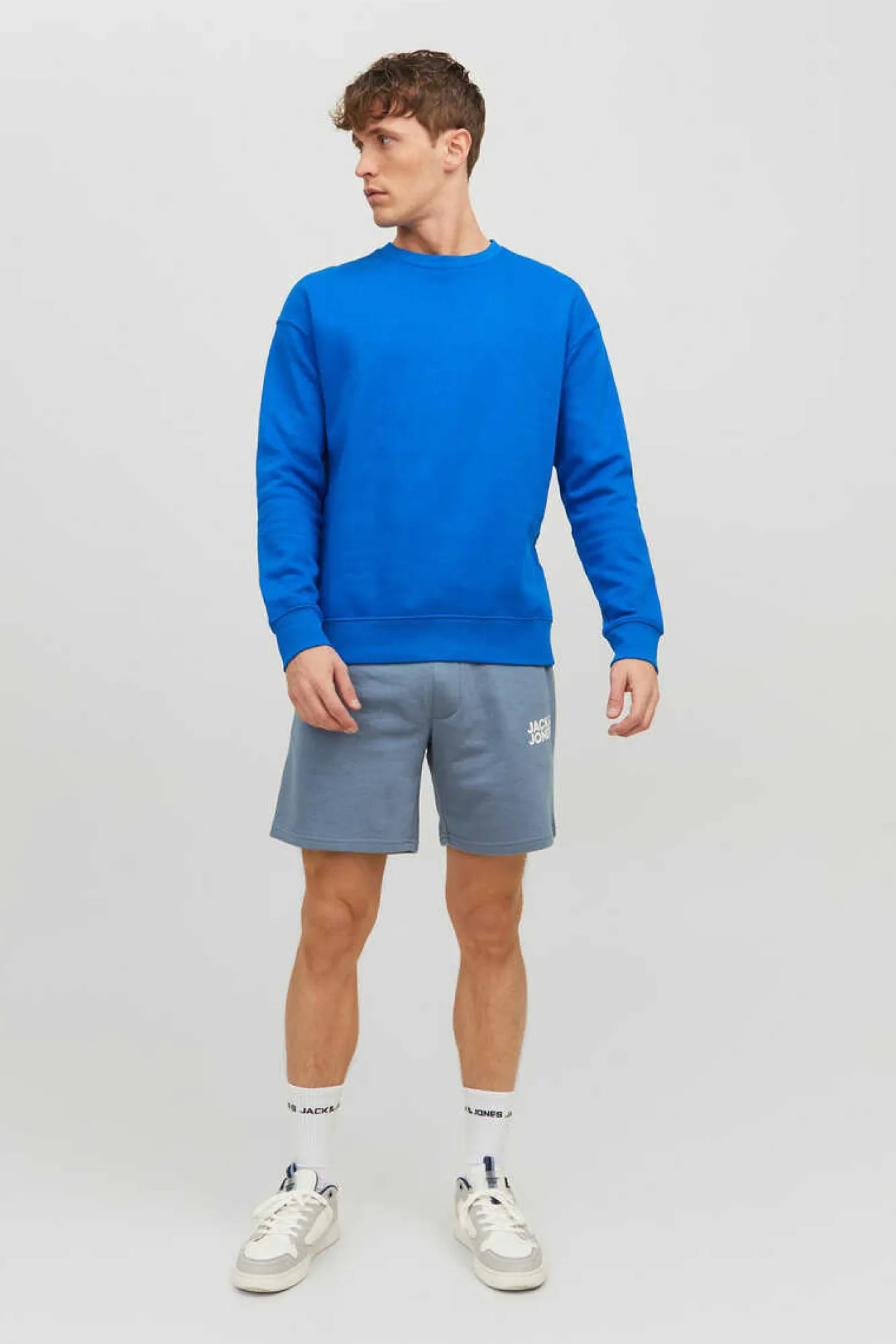 Jack & Jones Calcoes De Carga Das Bermudas Planas Azulado Sale