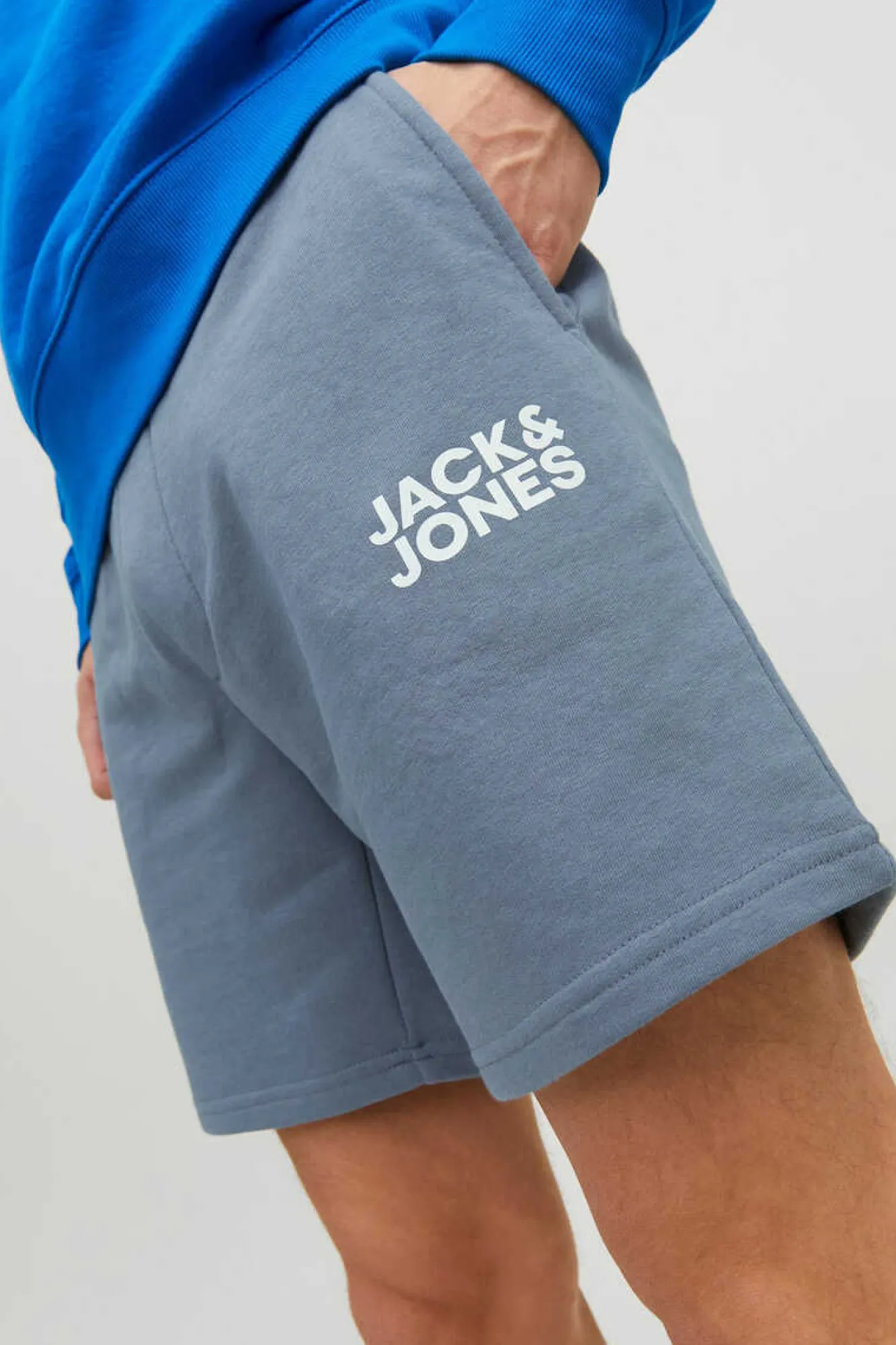 Jack & Jones Calcoes De Carga Das Bermudas Planas Azulado Sale