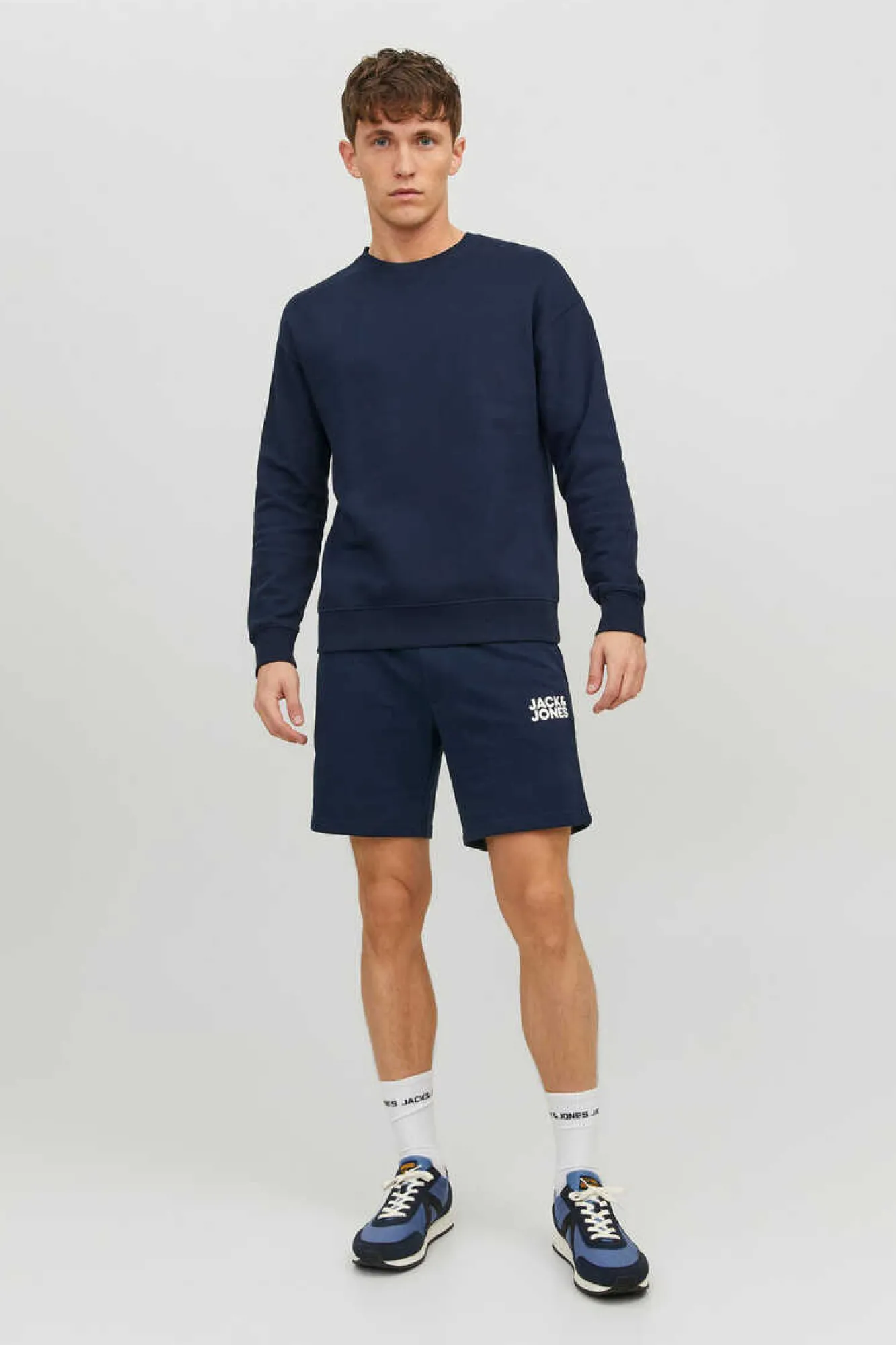 Jack & Jones Calcoes De Carga Das Bermudas Planas Marinho Best