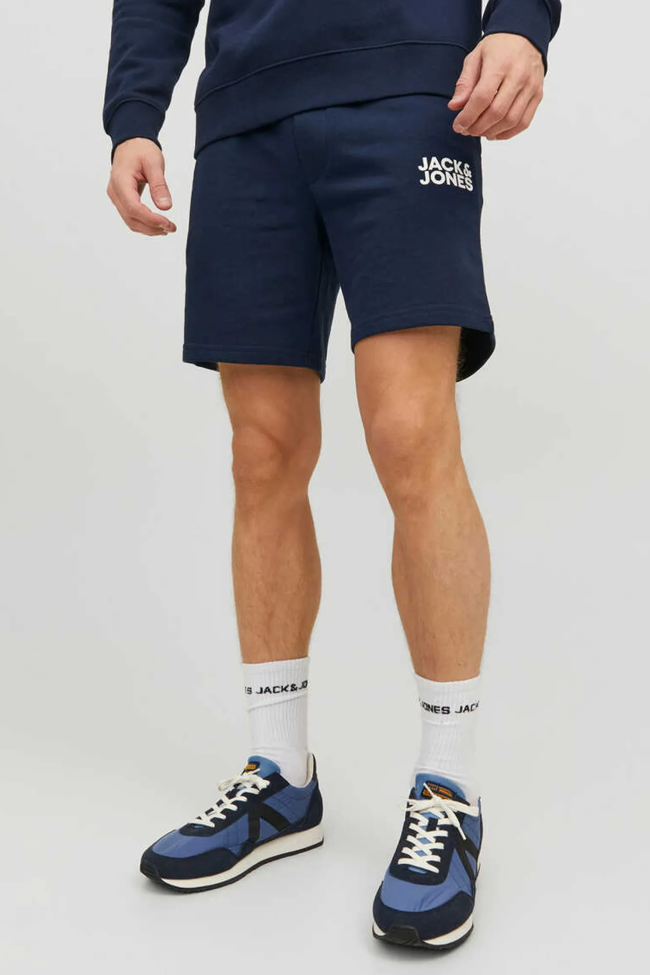 Jack & Jones Calcoes De Carga Das Bermudas Planas Marinho Best