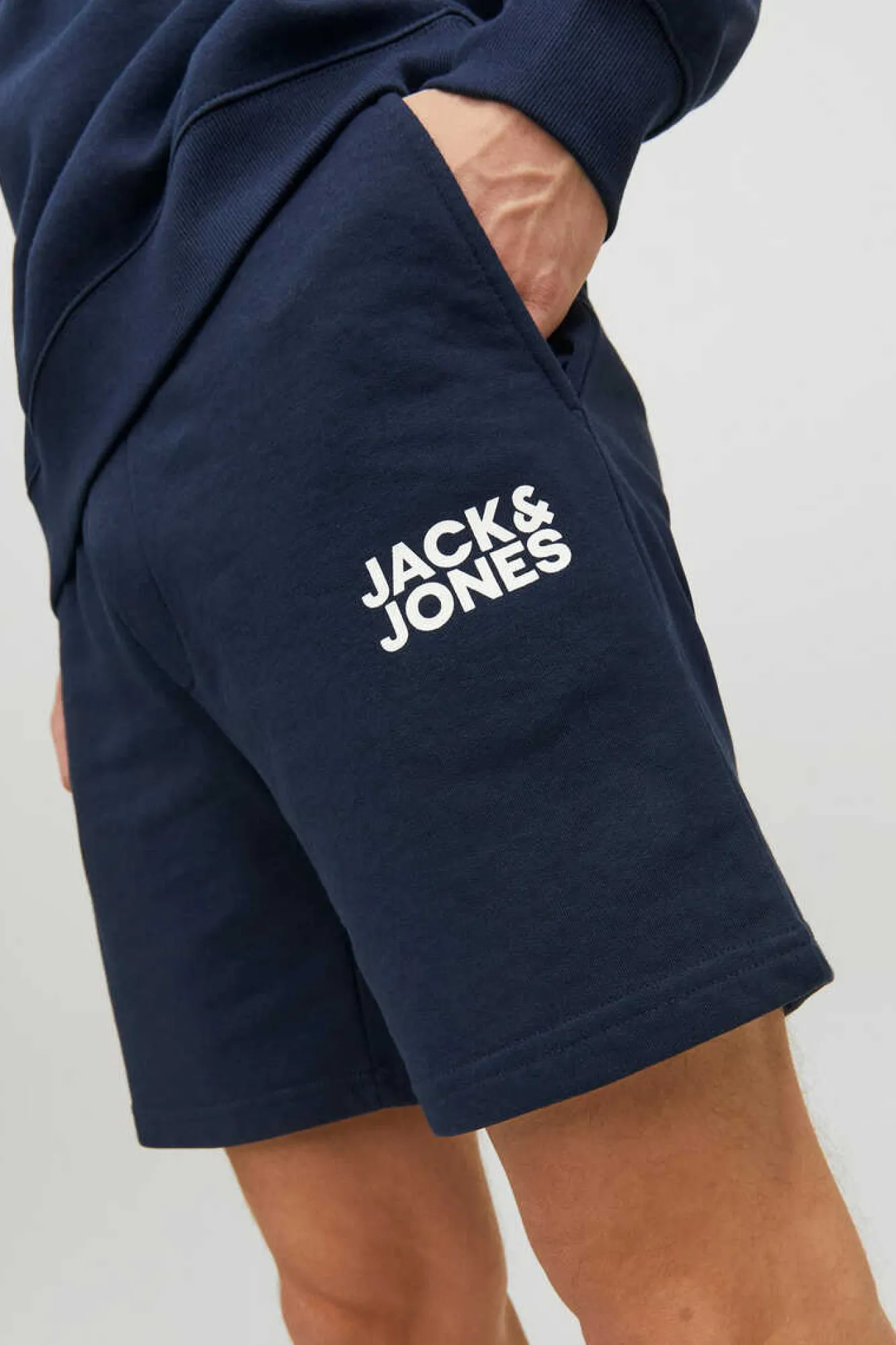 Jack & Jones Calcoes De Carga Das Bermudas Planas Marinho Best