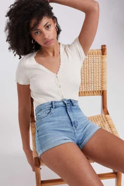 Pimkie Calcas-Calcoes De Ganga De Cintura Subida