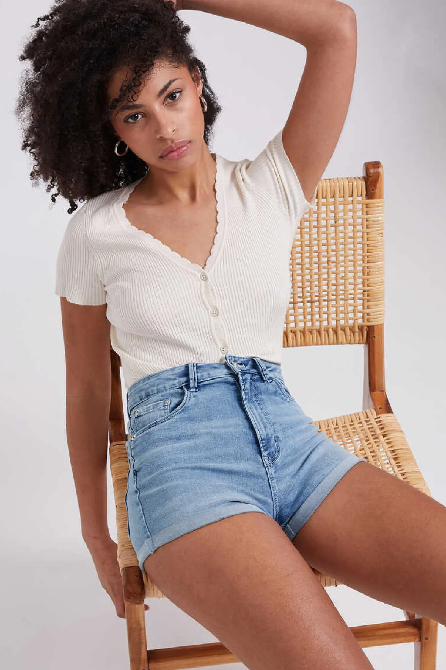 Pimkie Calcas-Calcoes De Ganga De Cintura Subida