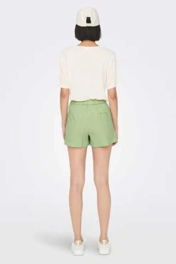 JDY Calcas-Calcoes De Linho Cintura Media