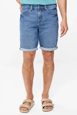 Calcoes Jeans Slim Lavagem Media